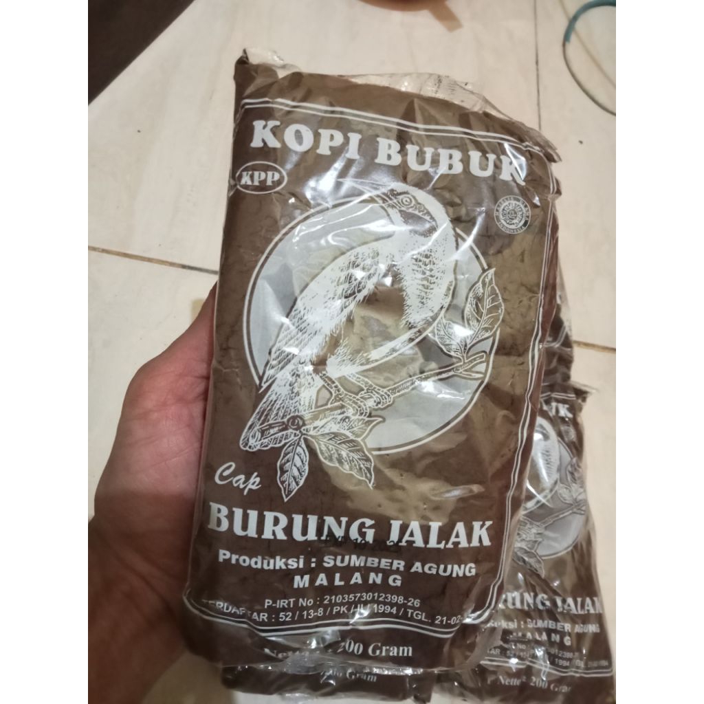 

Kopi Bubuk Cap Jalak Kemasan 200gram