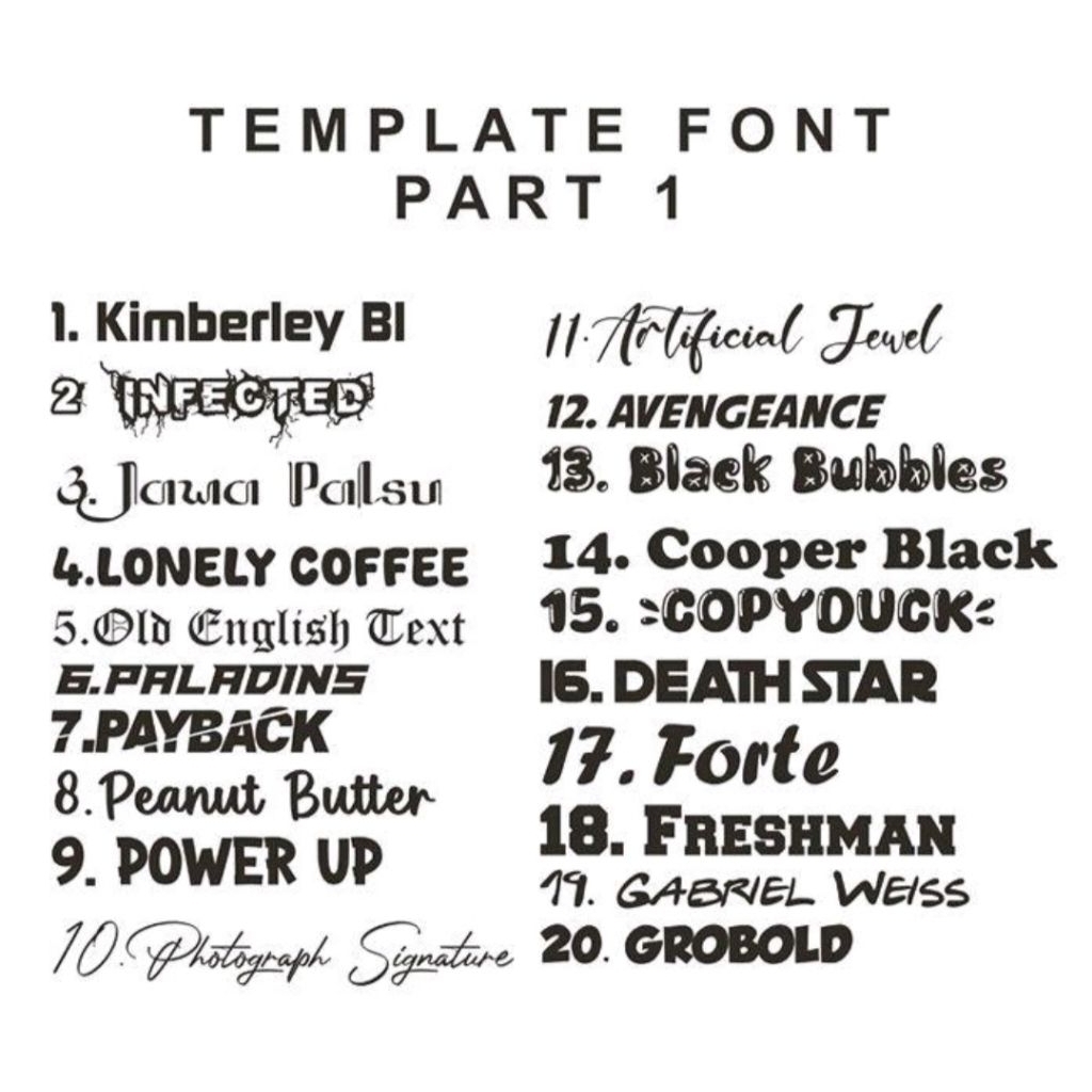 SABLON SETRIKA CUSTOM NAMA