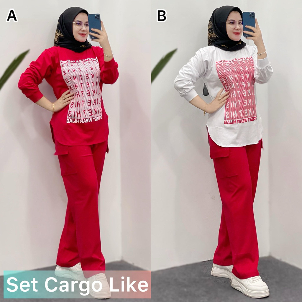 SET CARGO LIKE Original Produk