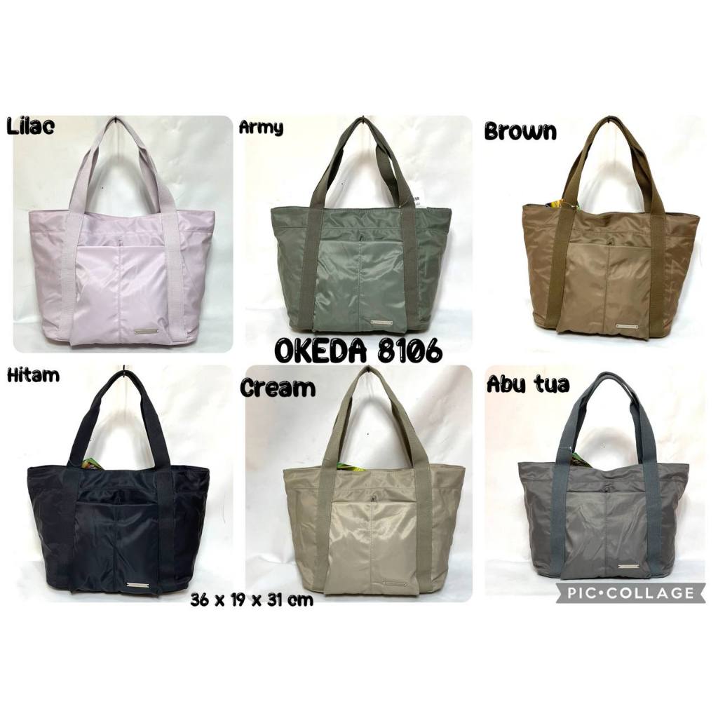 Okeda 8106 - Tas Bahu Wanita Tas Pergi Tas Travel Tas Multifungsi