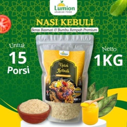 

Lumion Arabian Rice Nasi 1kg Basmati Kebuli Beras Bumbu Instan Mandhi Kemasan Briyani Kabsah Paket Biryani Premium Komplit Diabet Beras Mati Brasmati Arab Panjang P1