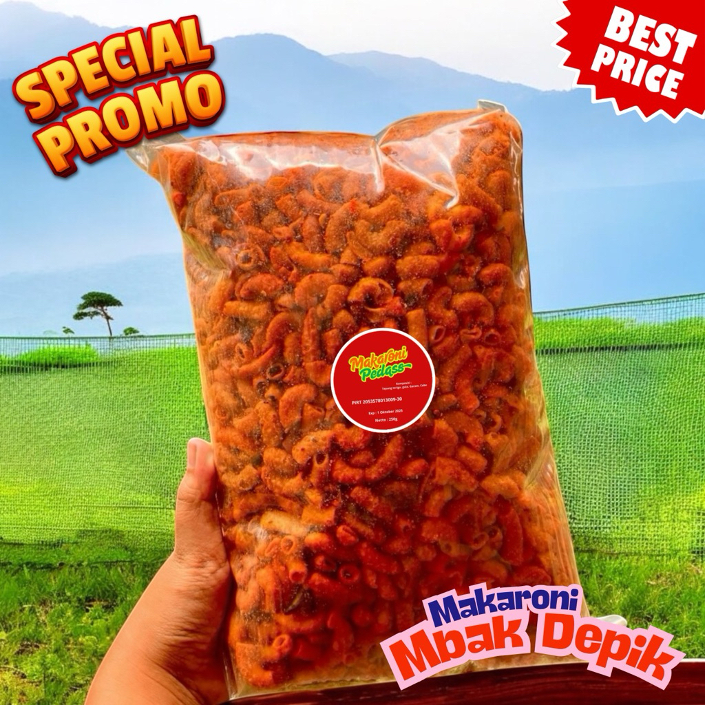 

Makaroni Rasa Neraka – 250g Buat Pecinta Pedas Sejati