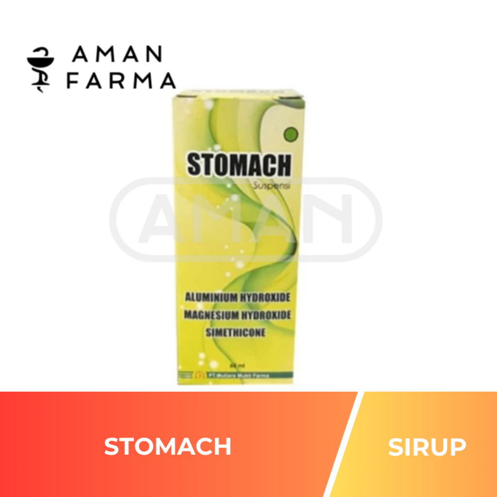 Stomach Syrup 60ml | Mengatasi Asam Lambung
