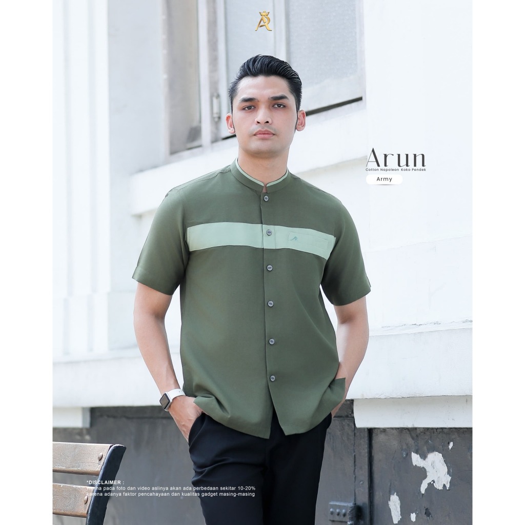 KOKO ARRAFI - ARRAFI KOKO ARUN - KOKO BAHAN KATUN - KOKO SIZE L - LD 112 CM