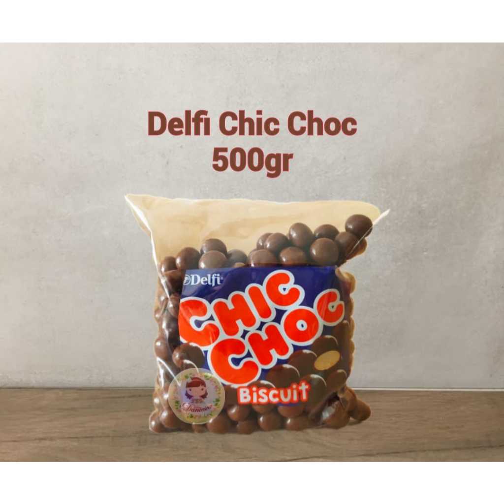 

Delfi chic choc 500gr coklat isi biscuit ( ds bgr )