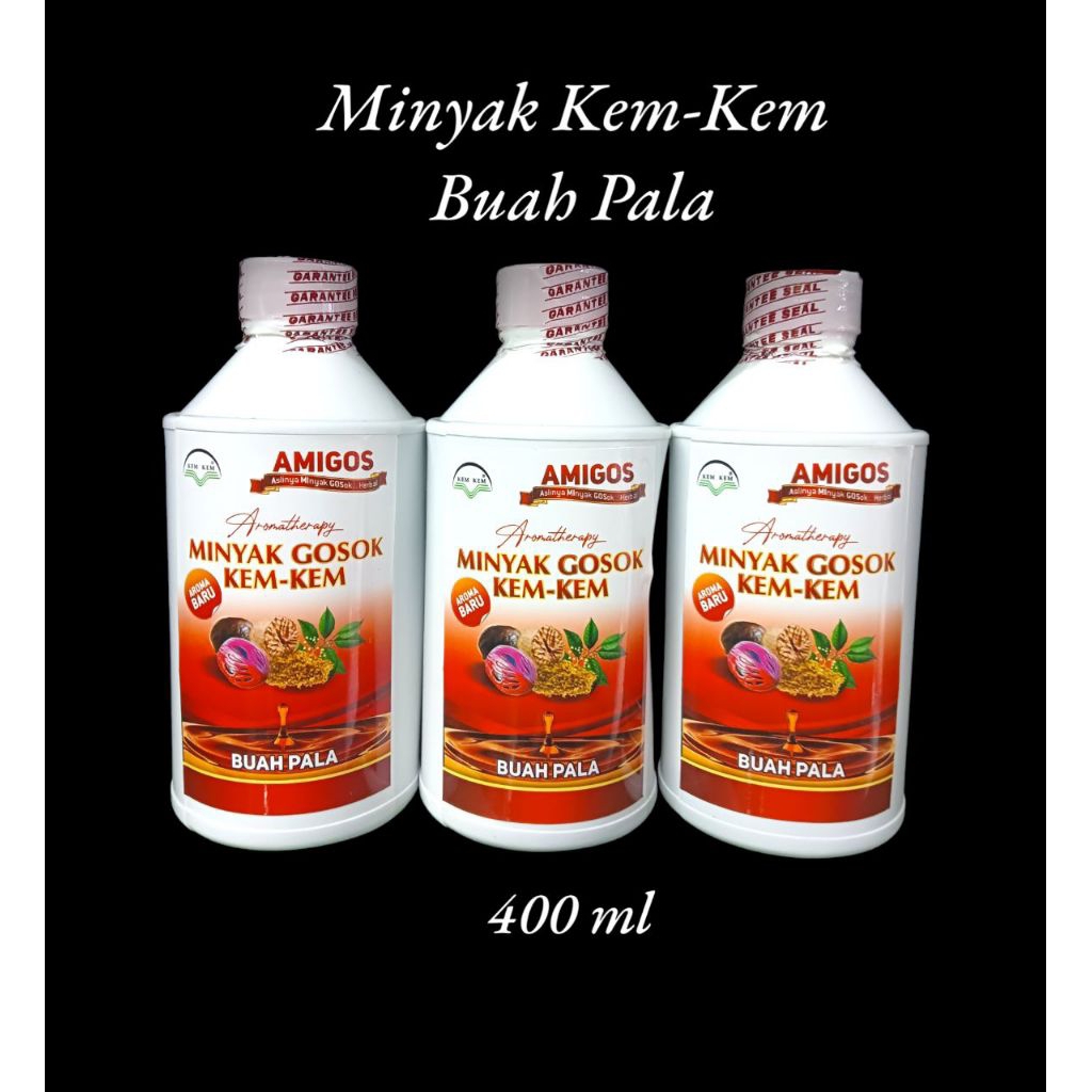 

minyak kem kem buah pala 400ml