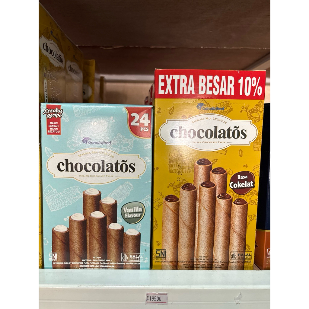 

chocolatos roll 1000 1box isi 24pcs (grosir)