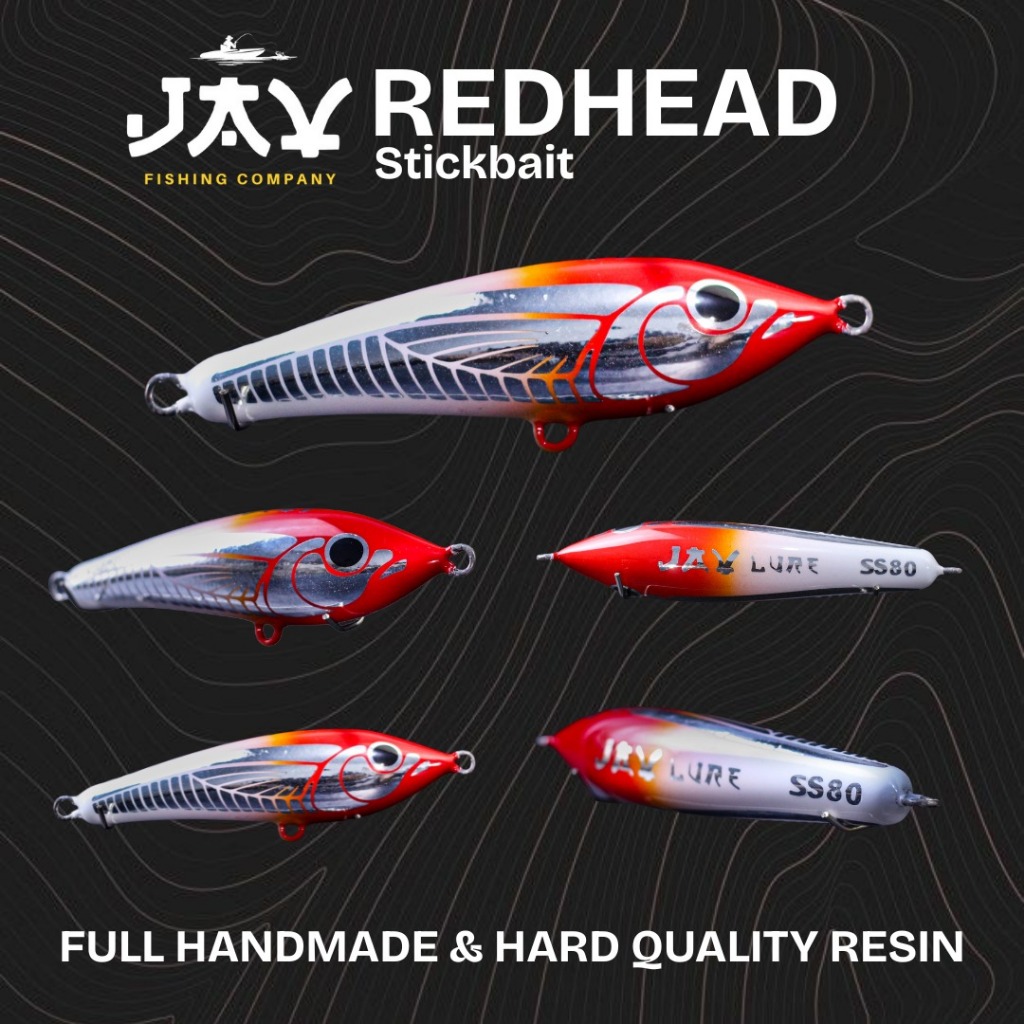 Stickbait Sinking Floating Red Head -