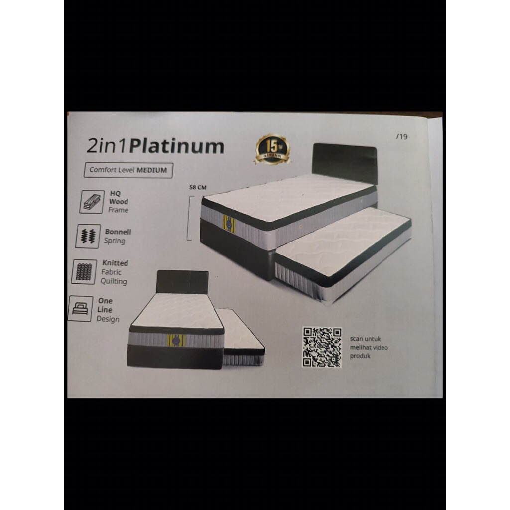 Sorong 2 in 1 Platinum 120x200 Sand Monaco Bella