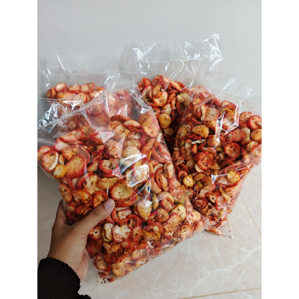 

Kerupuk Seblak Kencur Pedas 500 gram