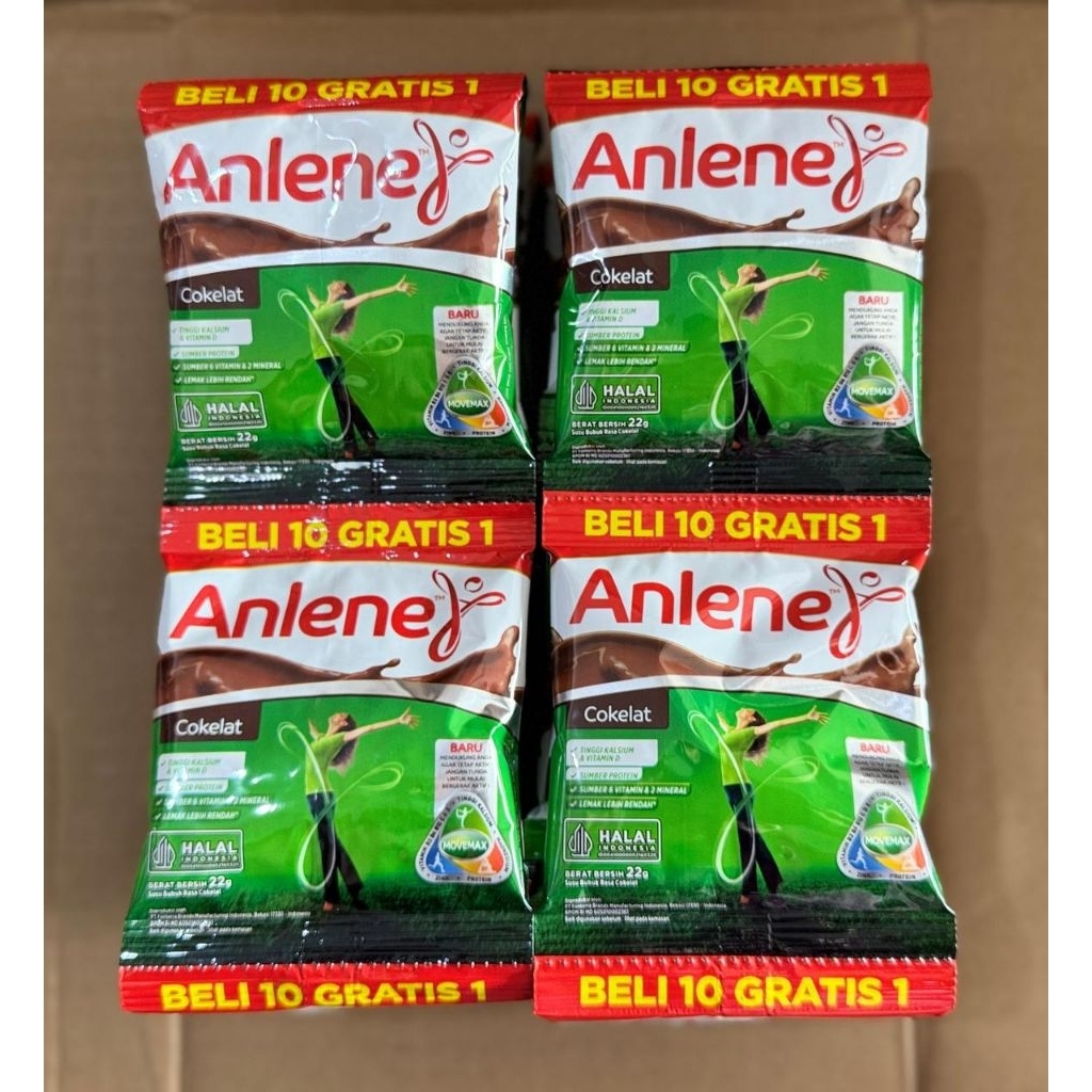 

Anlene Actifit Coklat 22g 11Sachet