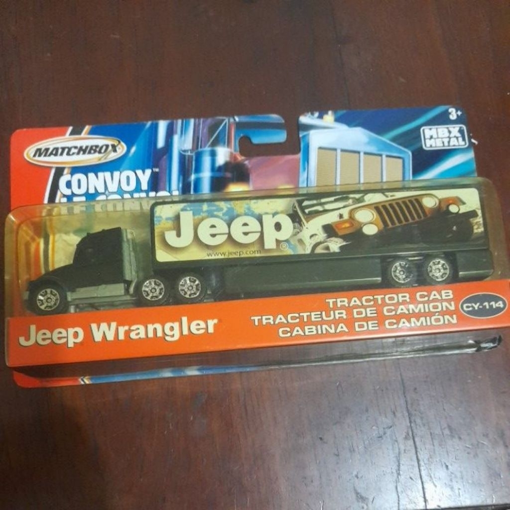 MATCHBOX CONVOY TRACTOR CAB JEEP WRANGLER