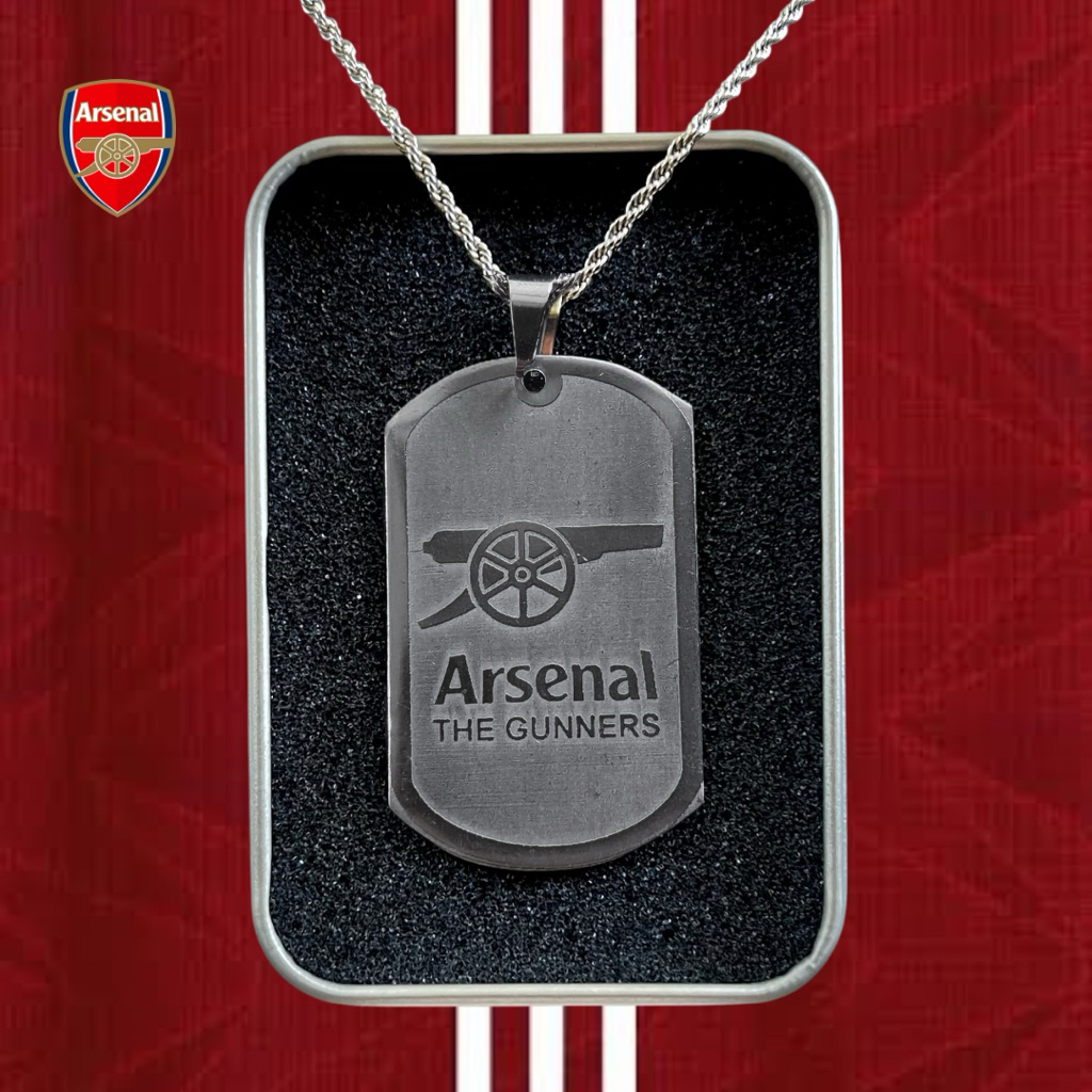 Kalung Arsenal / kalung arsenal / aksesoris arsenal / gooners