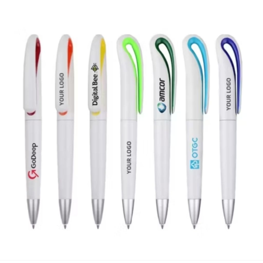 

Pulpen Custom Model Angsa/Cetak Promosi Souvenir/Pulpen Viral