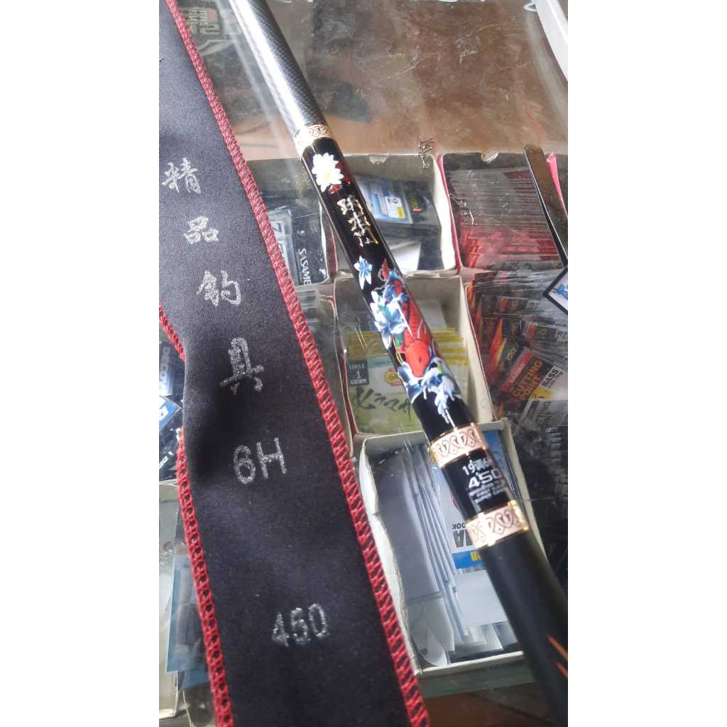 joran pancing tegek carbon x cross super leader 270- 540