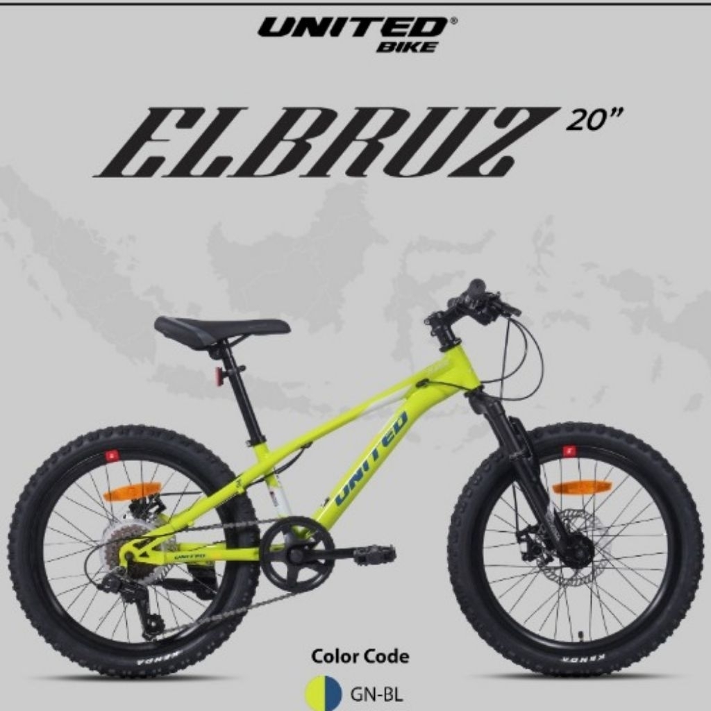 Sepeda Mtb United Elbruz 20inch