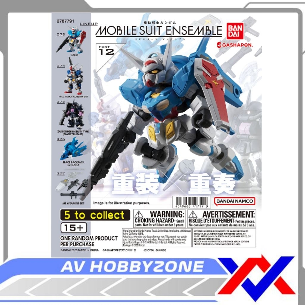 Gachapon Mobile Suit Ensemble 12 Gundam Bandai