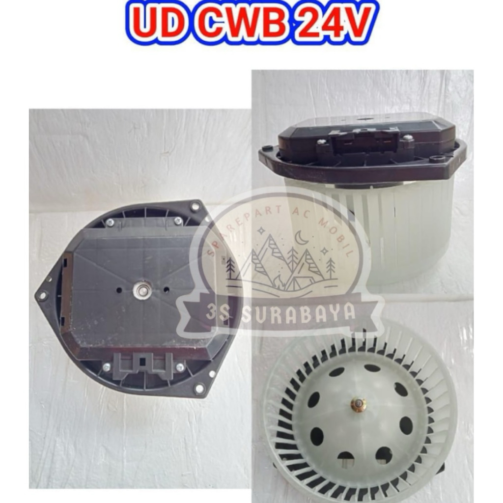 Motor Blower UD CWB Truck Ac mobil 24 Volt (Baru/New)