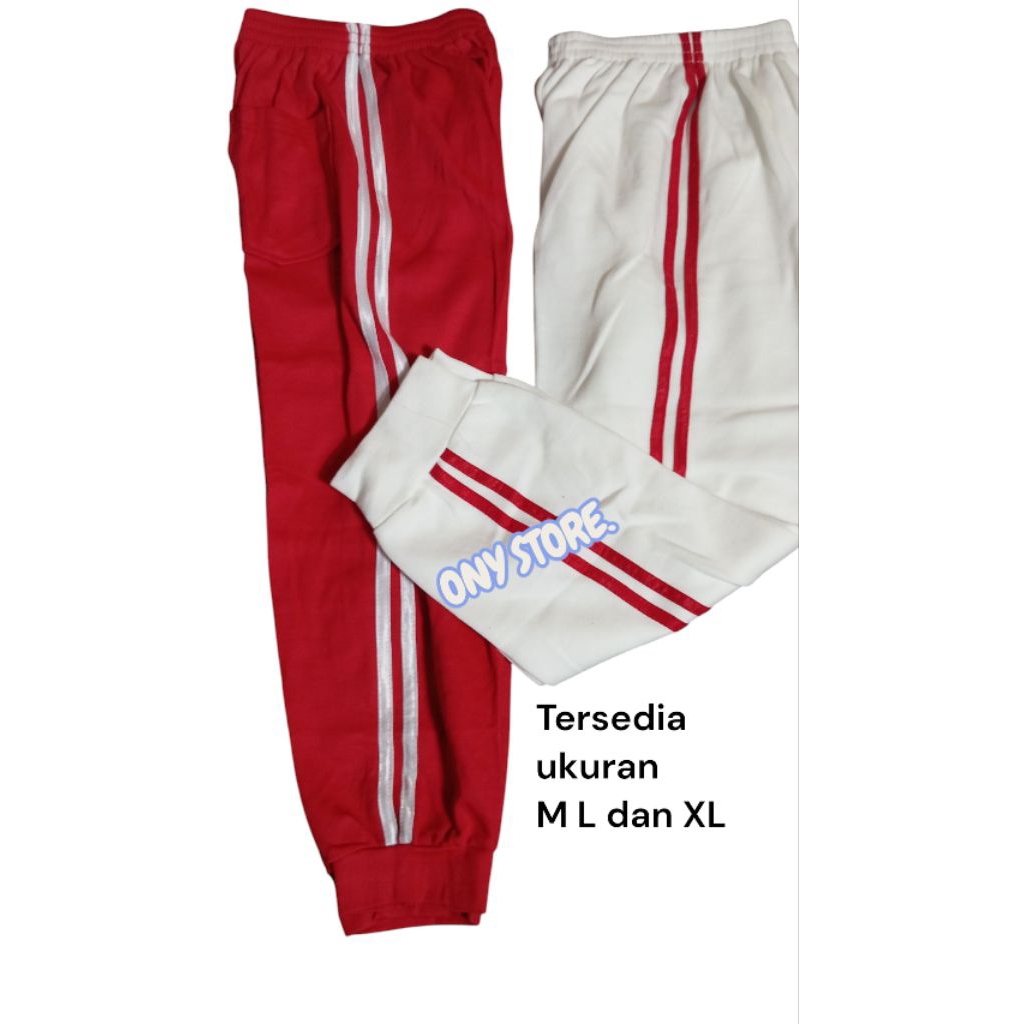 CELANA TRAINING PUTIH POLOS ANAK SD/MADRASAH CELANA POLOS JOGER/CELANA OLAHRAGA/CELANA SPORT ANAK SD