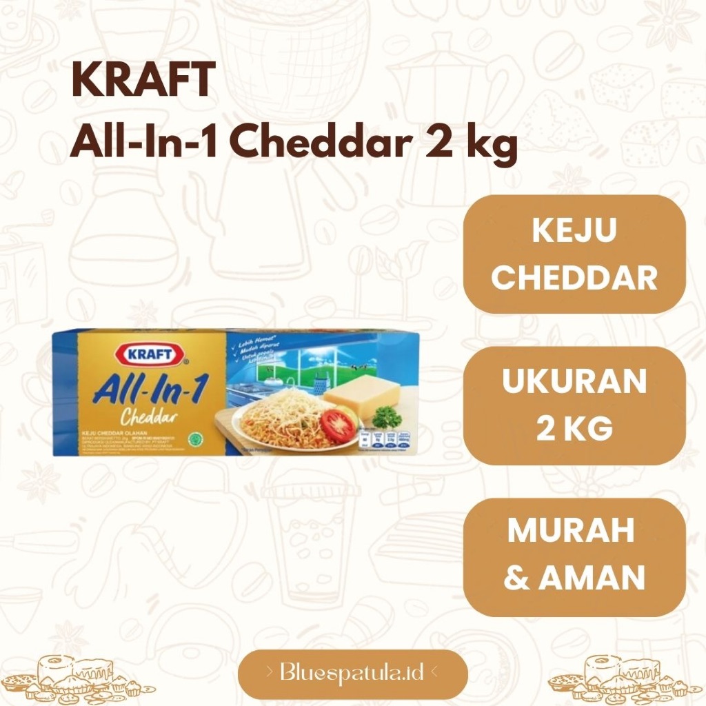 

KRAFT All in Cheedar 2KG