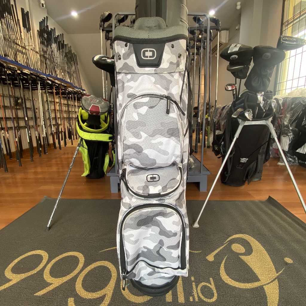 Ogio Giza CART BAG White Army 15 Way 7 Pocket | Bag Golf CB0019