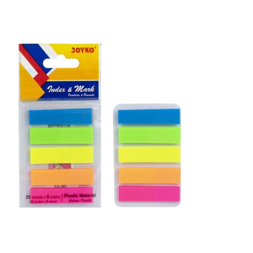 

Index & Mark Penanda Pembatas Joyko IM-43 Plastik (1 Pcs) / Pembatas Buku Plastik