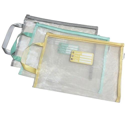 

BAG FILE A4 LB 5601 / DOCUMENT BAG / ZIPER BAG / MAP SLETING / MAP RESLETING A4 / TAS DOKUMEN / MAP JARING TRANSPARANT