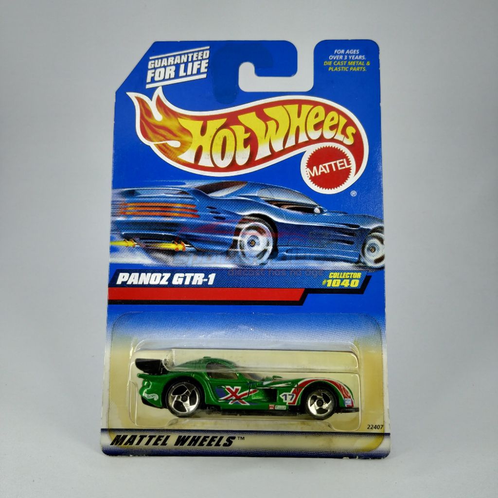 Hot Wheels 1999 - Panoz GTR-1 Green --US CARD--
