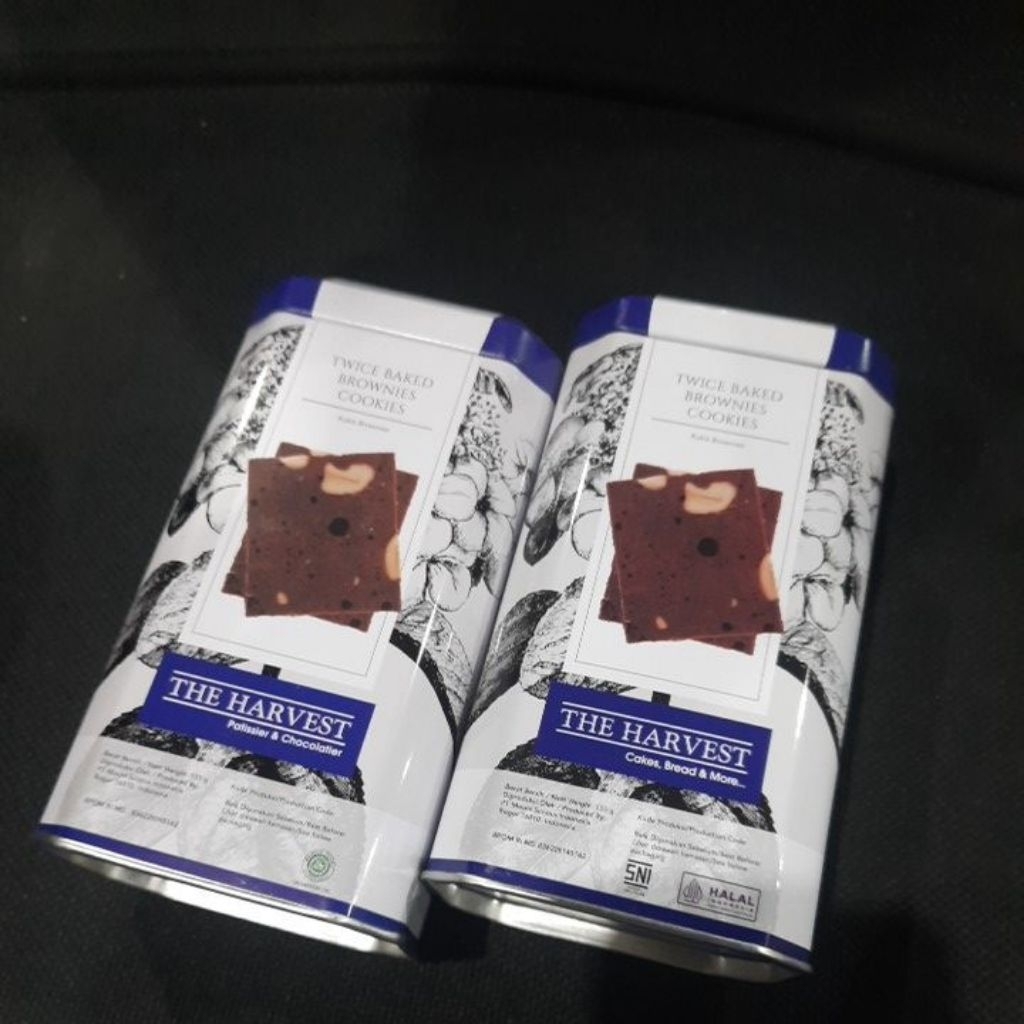 WADAH KALENG COOKIES THE HARVEST KOTAK