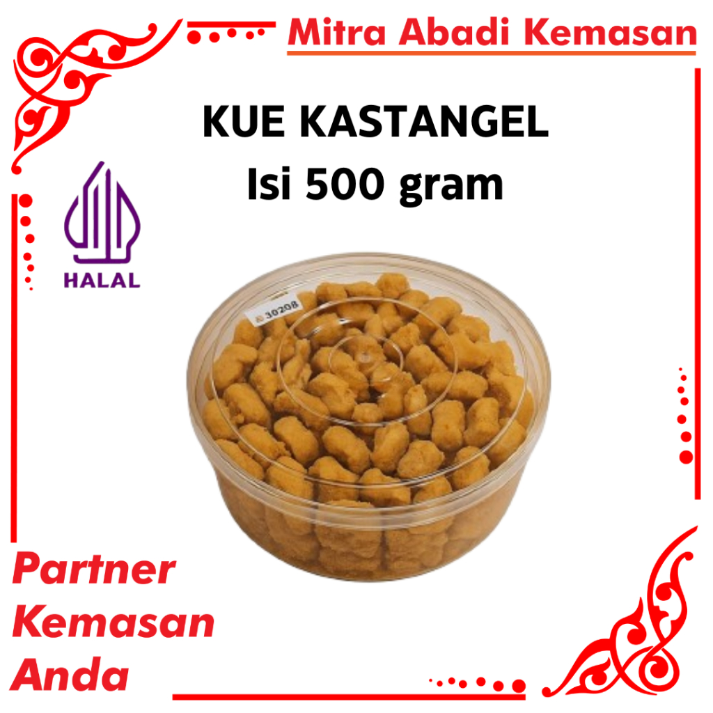 

KUE KASTANGEL PREMIUM 500 GRAM | KUE KEJU PREMIUM 500 GRAM | RENYAH DAN GURIH