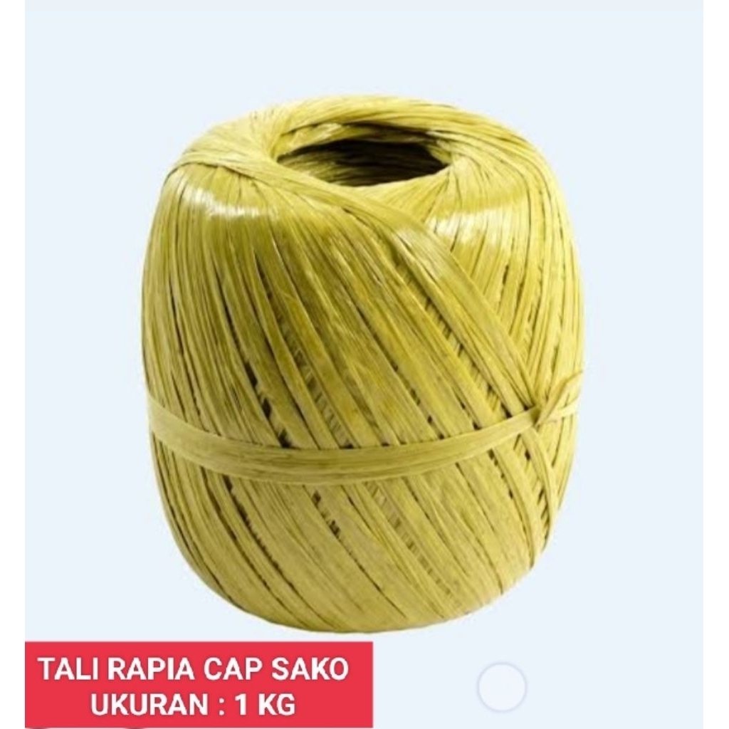 

TALI RAPIA WARNA WARNI CAP SAKO 1 KG