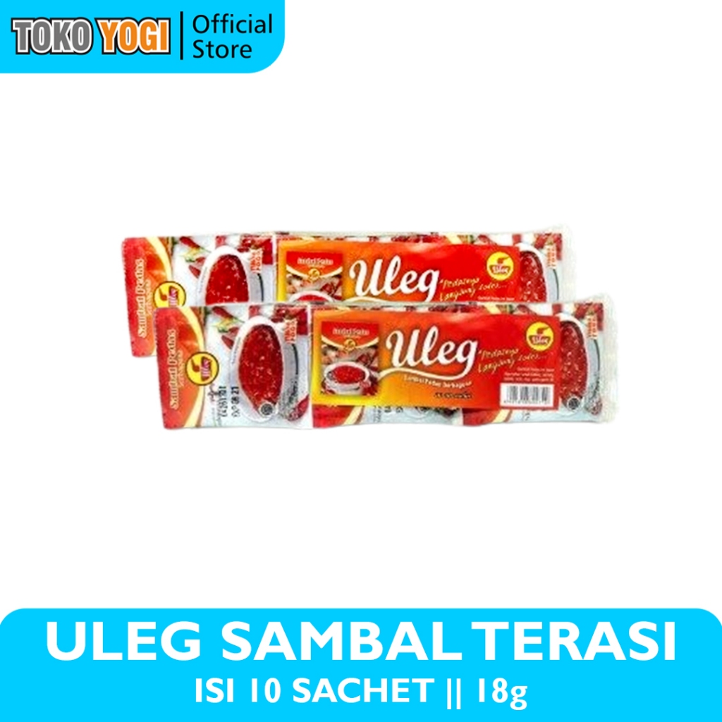 

FINNA ULEG SAMBAL TERASI 18g || 1 PACK (10 SACHET)