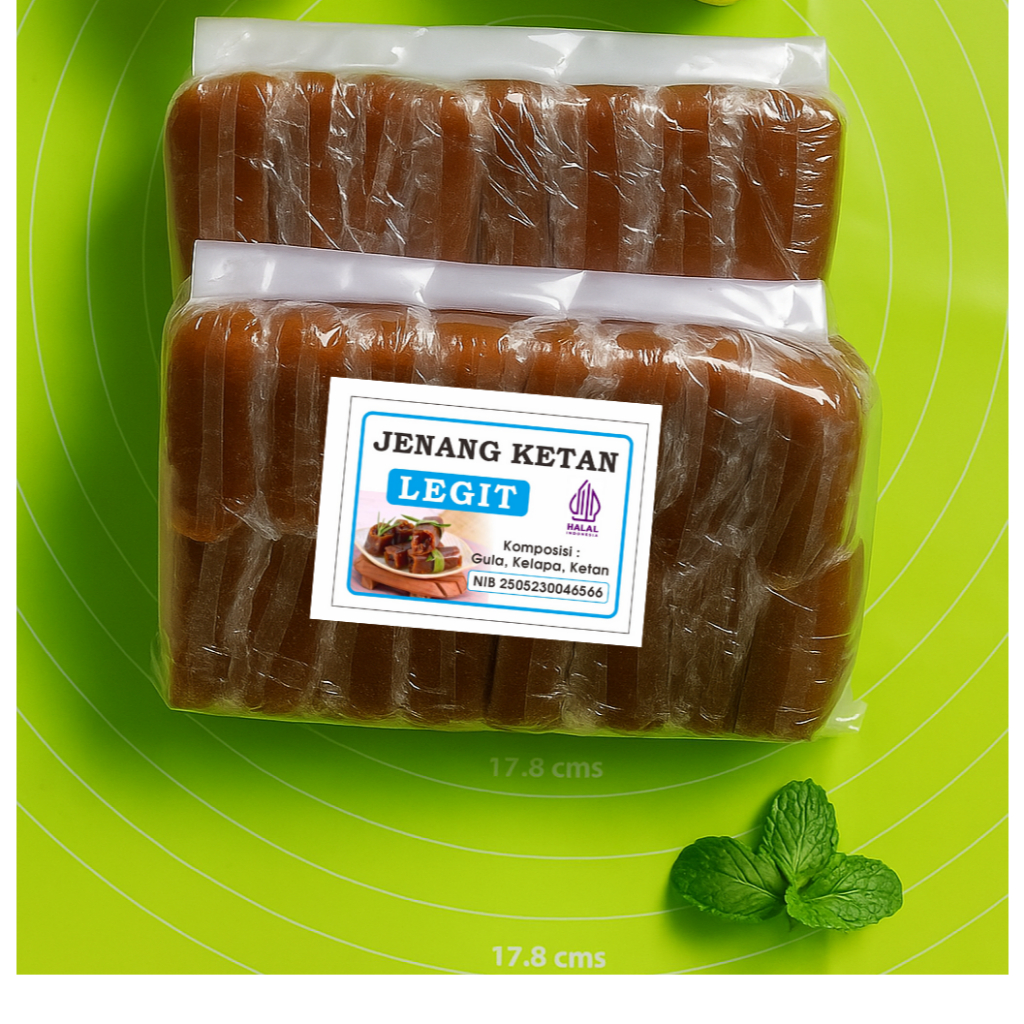 

Jenang/Dodol Ketan Wijen Gula Jawa Original Legit 1kg