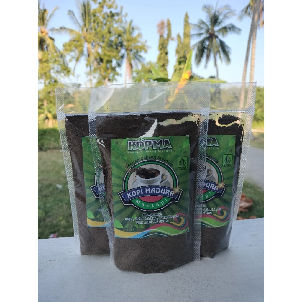 

Kopi Jahe Stamina Pria Bubuk Kopi Hitam Madura 130 Gram