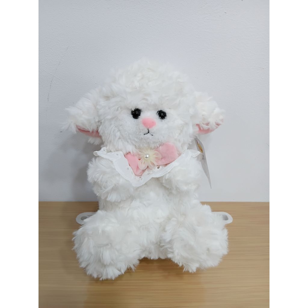 Boneka Cherish Bear Domba Apron Renda 09