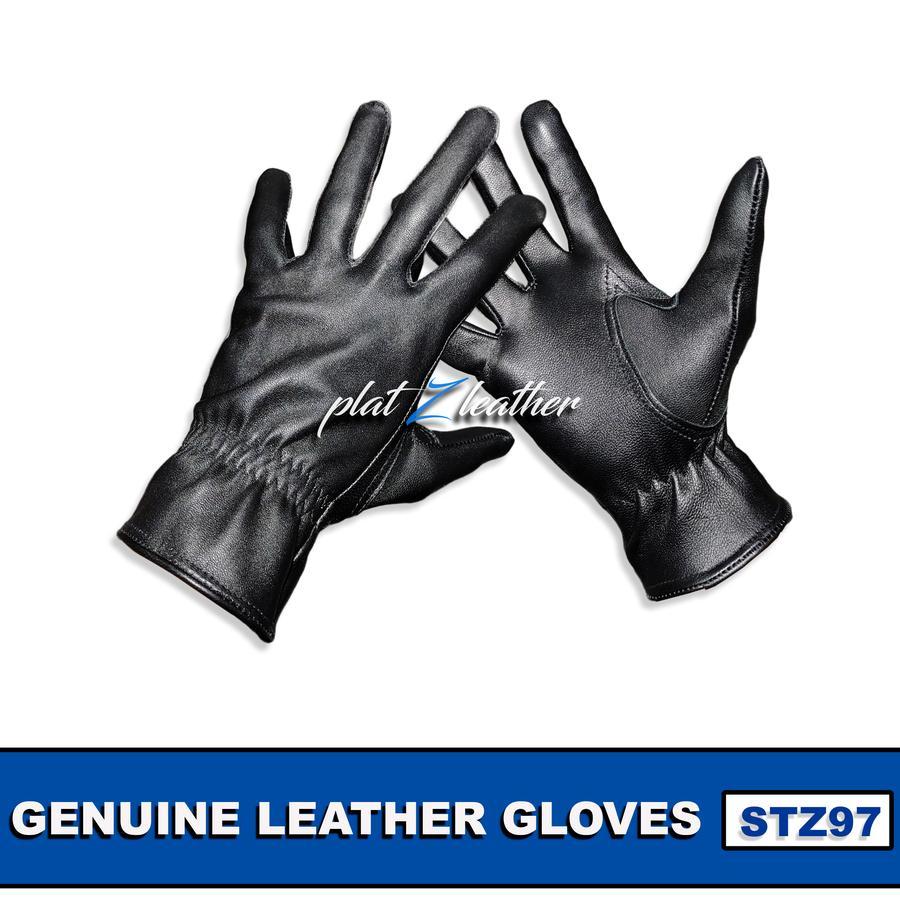 Sarung Tangan Kulit Garut . Leather Gloves STZ97 Kasual