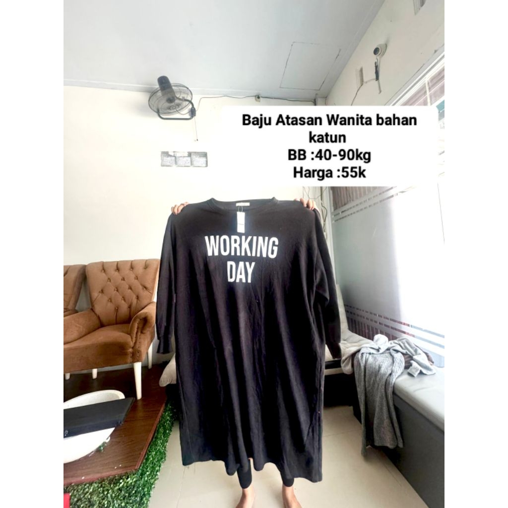 Baju Atasan Wanita bahan katun