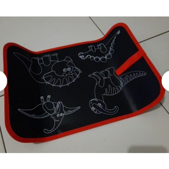 

PAPAN TULIS MAGIC PAINTING MAT / DRAWING BOARD DAPAT DIPAKAI ULANG - motif dinosaur