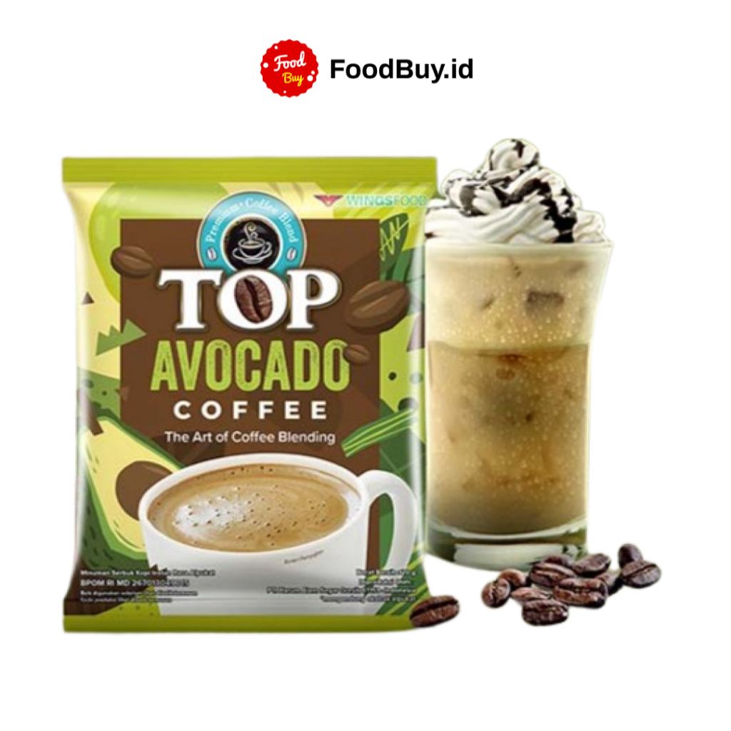 

TOP COFFEE AVOCADO 4+2 KOPI BUBUK INSTAN/ TOP KOPI AVOCADO