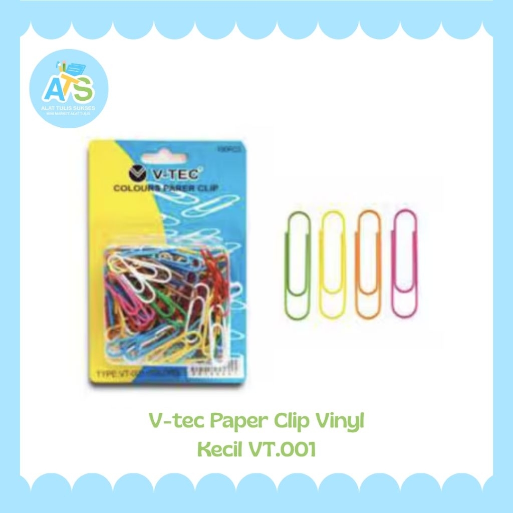 

v-tec paper clip vinyl kecil vt.001