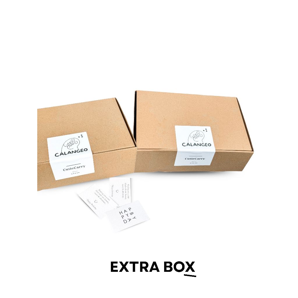 

DUSTBAG DAN BOX(tambahan packing)