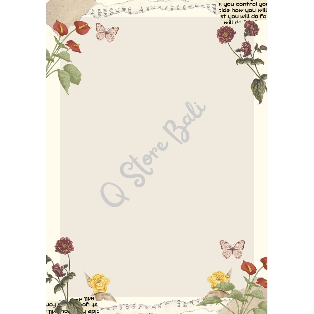 

Kertas Lembaran, loose sheet A5