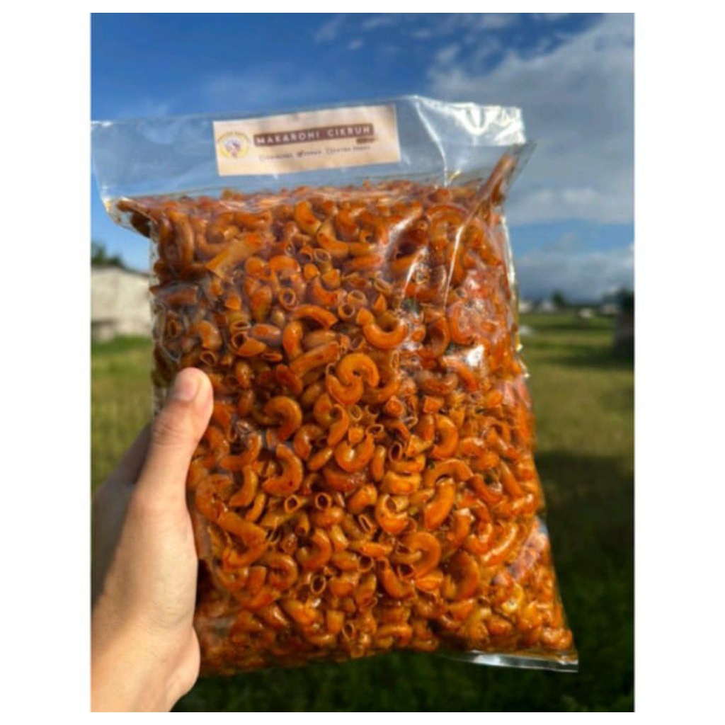 

Makroni Cikruh pedas daun jeruk