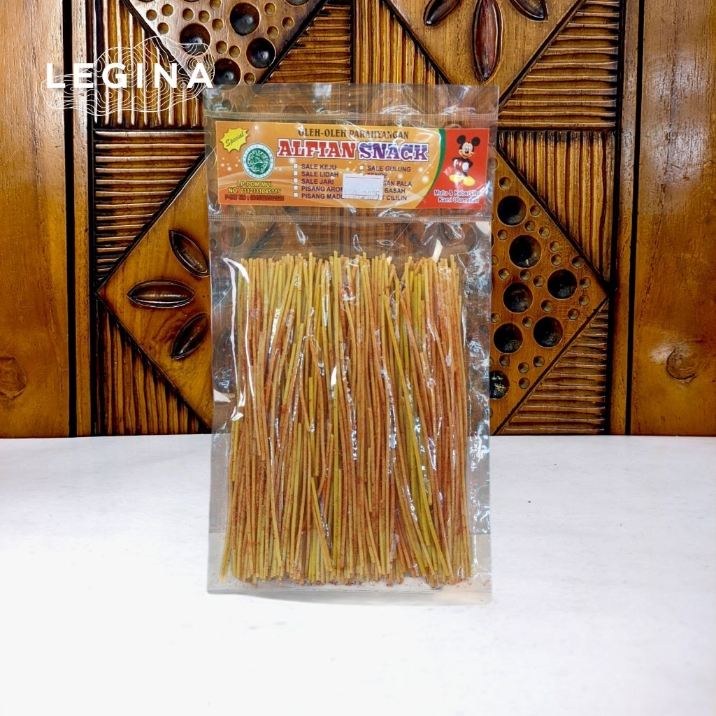 

Mie Lidi Kering 130g – Camilan Pedas Gurih Nostalgia Anak 90an