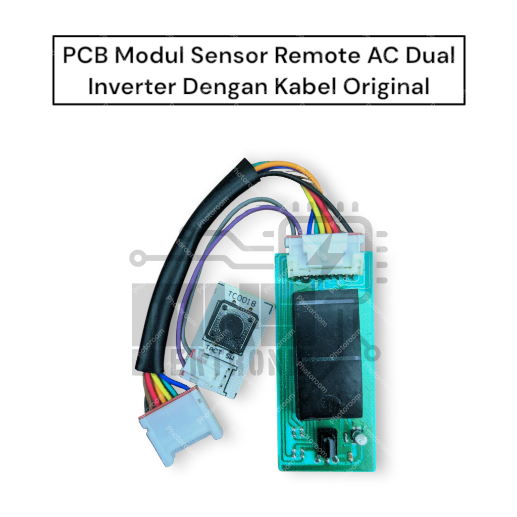 PCB Modul Sensor Remote AC LG Dual Inverter plus Kabel Soket Original