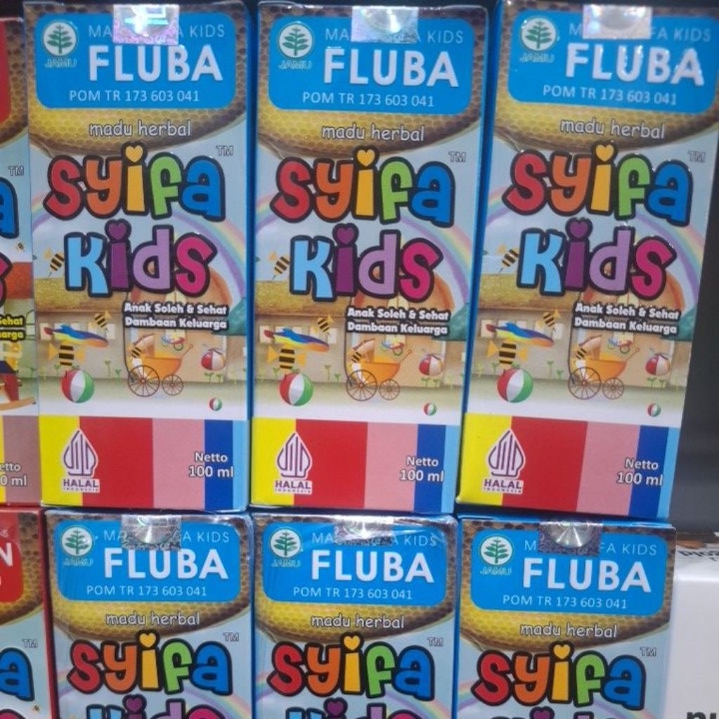 

madu fluba (flu batuk) untuk anak