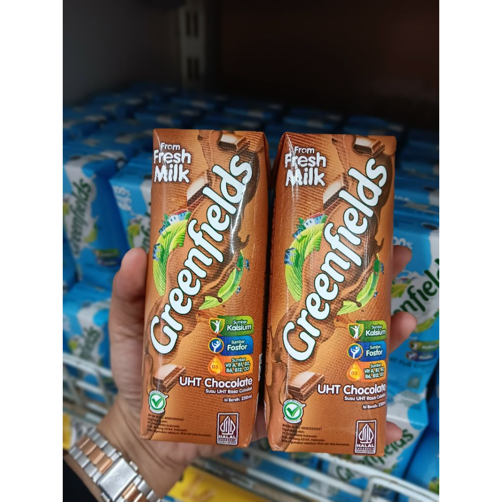 

greenfields uht chocolate 250ml