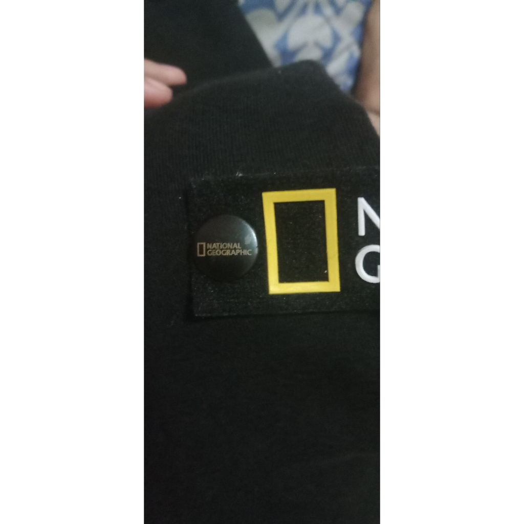 CN Natgeo Patch Big Logo Sablon