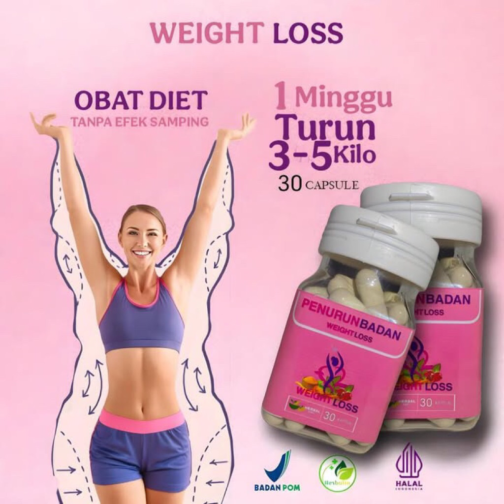 Obat Diet Herbal Paling Ampuh Solusi Cepat Kurus Aman Tanpa Efek Samping