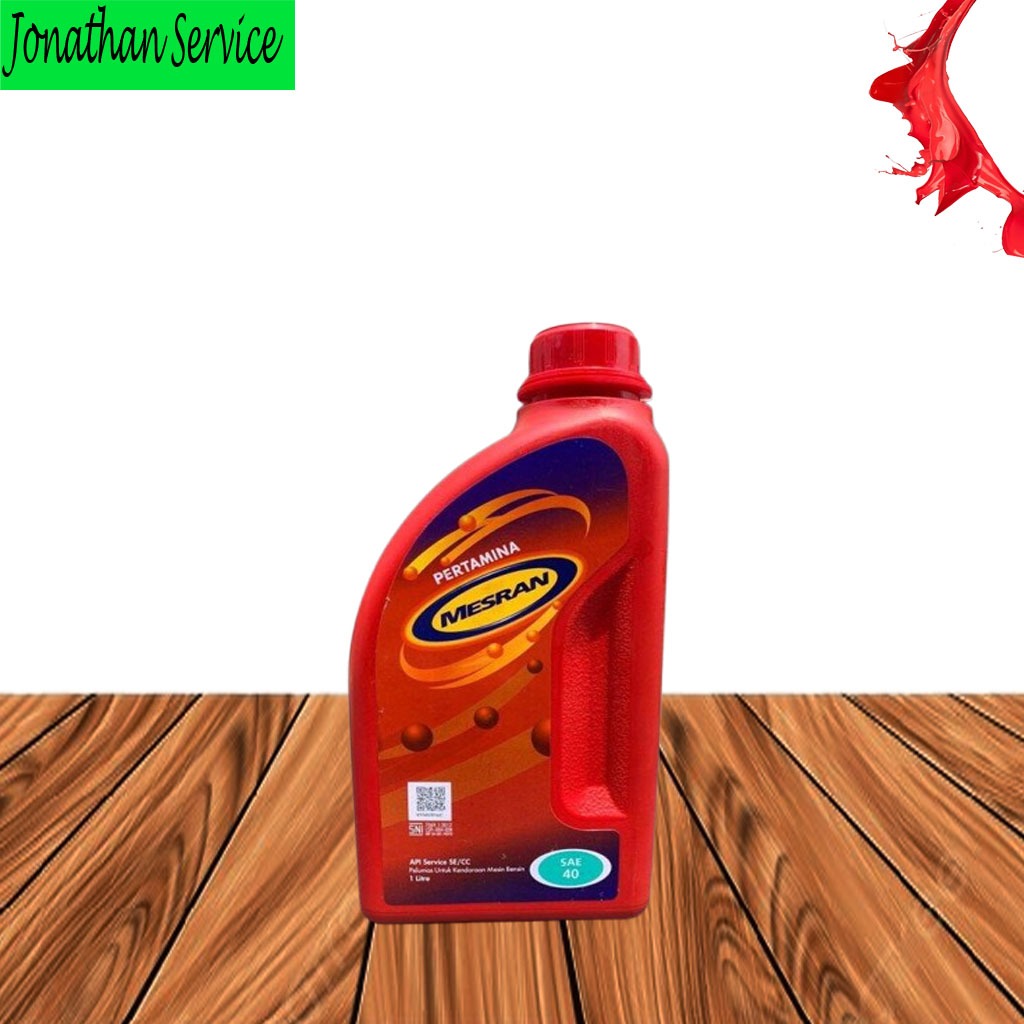 Oli Pertamina Mesran Super 1liter SAE 20W-50 Original
